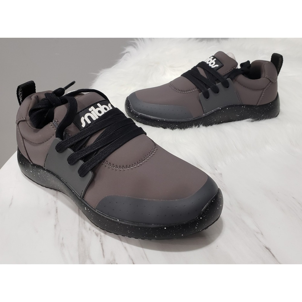 NEW Snibbs Spacecloud Sneakers Womens 6.5 Charcoal Slip Resistant Work Shoes
